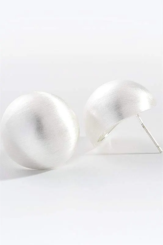 Annika Hemisphere Earrings