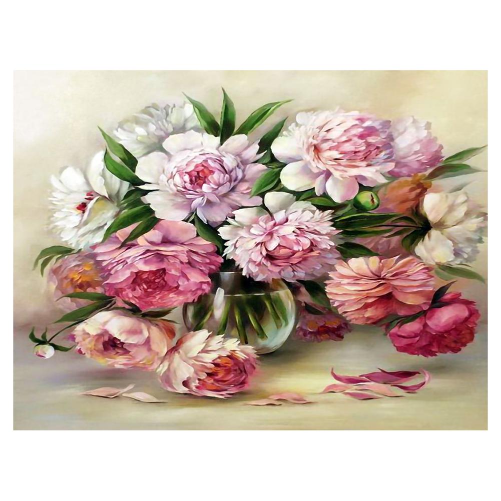 

Bunch Flowers - 14CT Counted Cross Stitch - 56*46CM, 501 Original