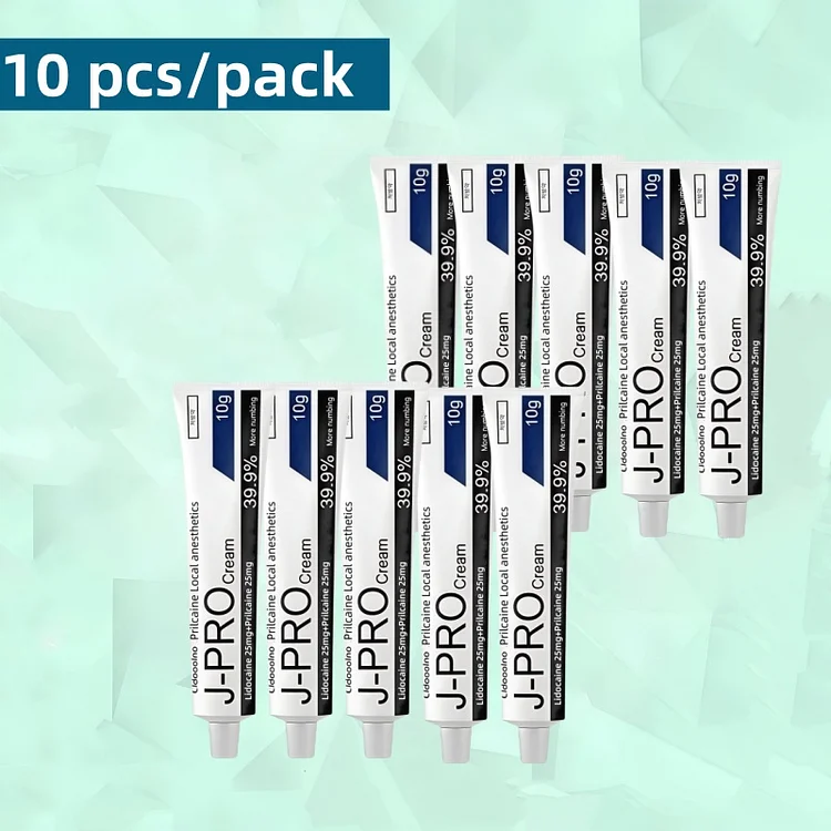 J-Pro Lidocaine 25mg+Prilcaine 25mg 10g/1Pcs lidocaine numbing cream