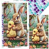 (40*70cm)Rabbit - Full Round Drill Diamond Painting