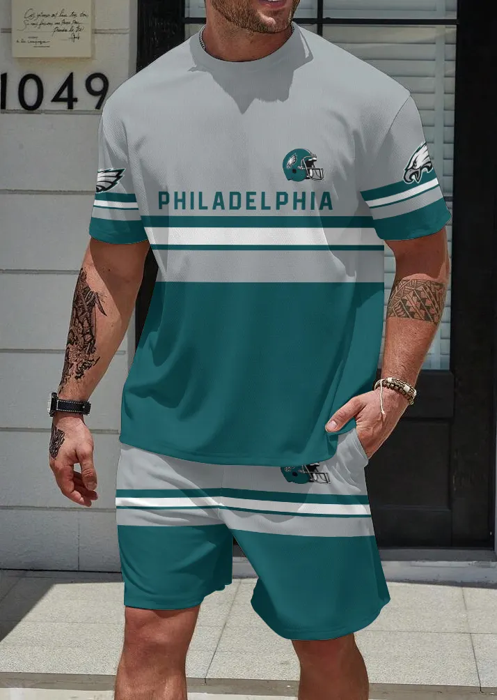 Philadelphia Eagles Limited Edition Top And Shorts Two-Piece Suits