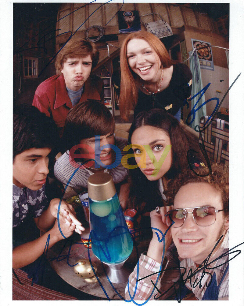 THAT '70S SHOW AUTOGRAPHED Photo Poster painting SIGNED 8X10 #1 AUTOS OF ALL 6 ORIGINAL CAST rep