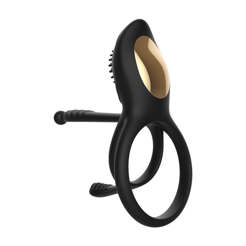 4 In 1 Vibrating Cock Ring Sex Toy For Couples 