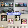 uk.everydayedeals DIY Diamond Painting Magnetic Frame Self-Adhesive Frosted Poster Photo Wall Holder