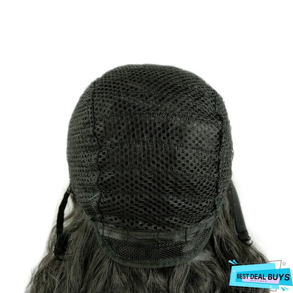 Short Curly Hair European and American Fashion Small Curly Hair Chemical Fiber Headgear