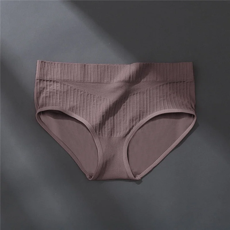 M-2XL Fashion Women Underwear Seamless 8 Solid Colors Women Pantys High Waist Underpants For Ladies Comfort Sexy Women Briefs