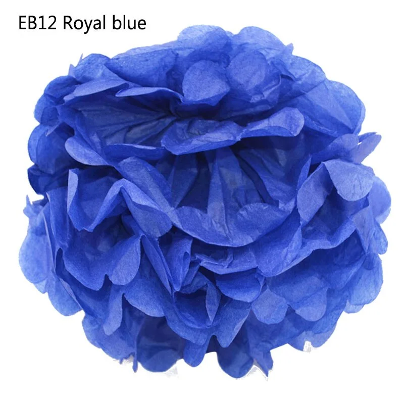 5PCS Handmade 6 (15CM) Tissue Paper Pom Poms Paper Flower Ball For Home Garden Party Wedding Birthday&Wedding Car Decoration