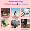 Bluetooth-compatible Remote Control App Page Turner 0-10m Use Distance Scrolling Ring Remote Control for Android Ebook Reading Camera Video Shutter