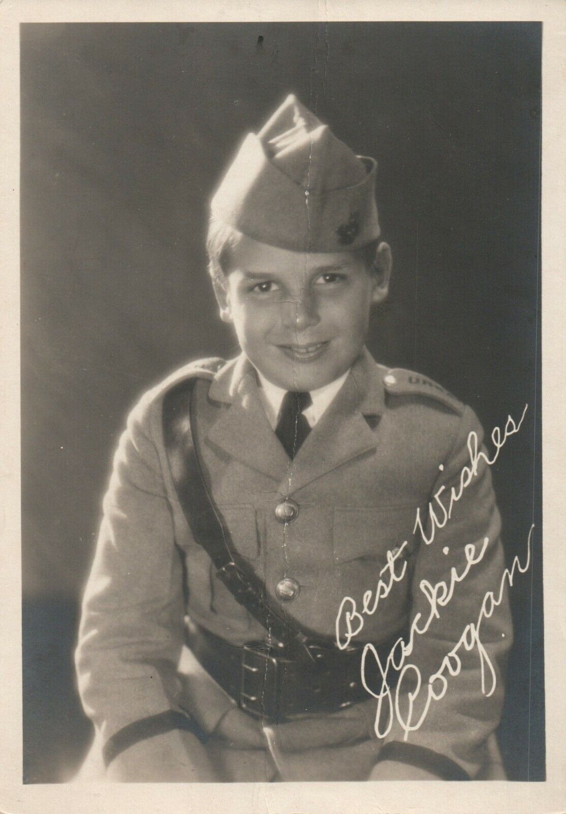 1920's Vintage JACKIE COOGAN Actor Movie Star Original Photo Poster painting B&W 5 x 7