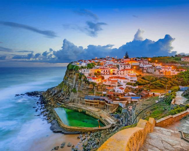 

Portugal Algarve – Paint By Numbers - 40*50CM, 501 Original