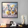 Diamond Painting - Full Round Drill - Flower Butterfly(Canvas|40*40cm)