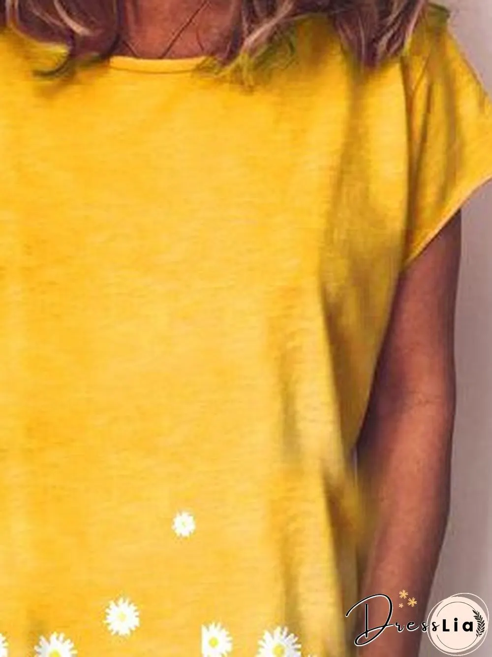sunflower Casual O-Neck T-shirt