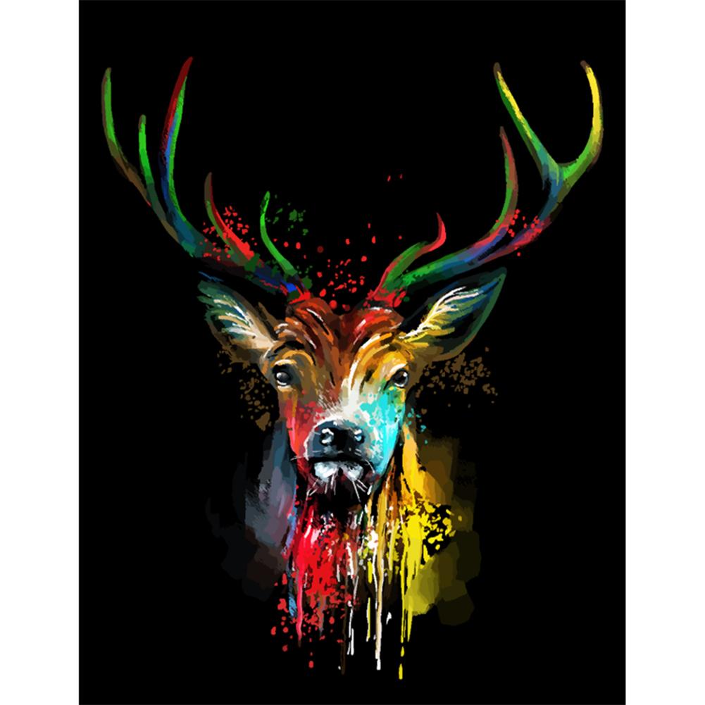 

40x50cm - Paint By Numbers Colorful Deer, 501 Original