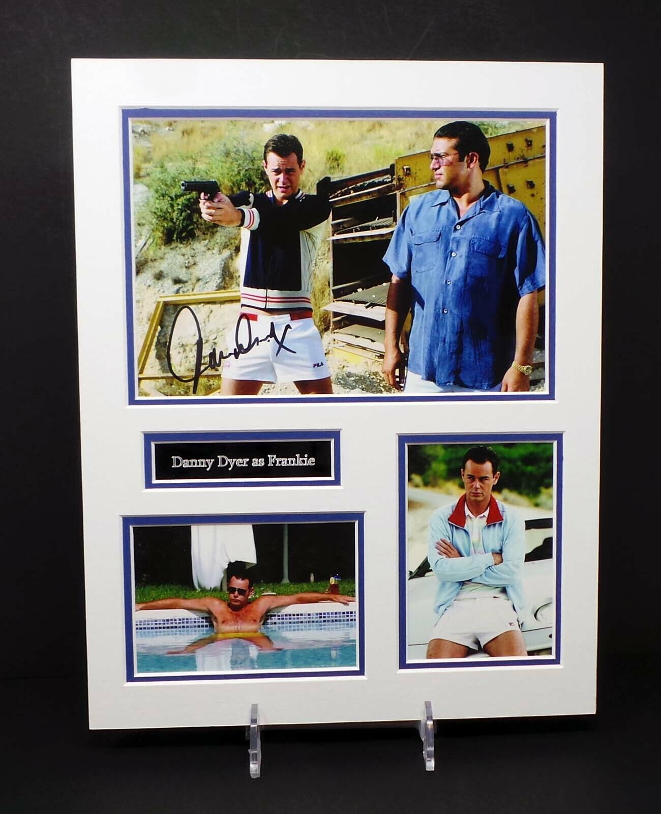 Danny DYER Signed Mounted Photo Poster painting Display 2 AFTAL RD COA Frankie The Business