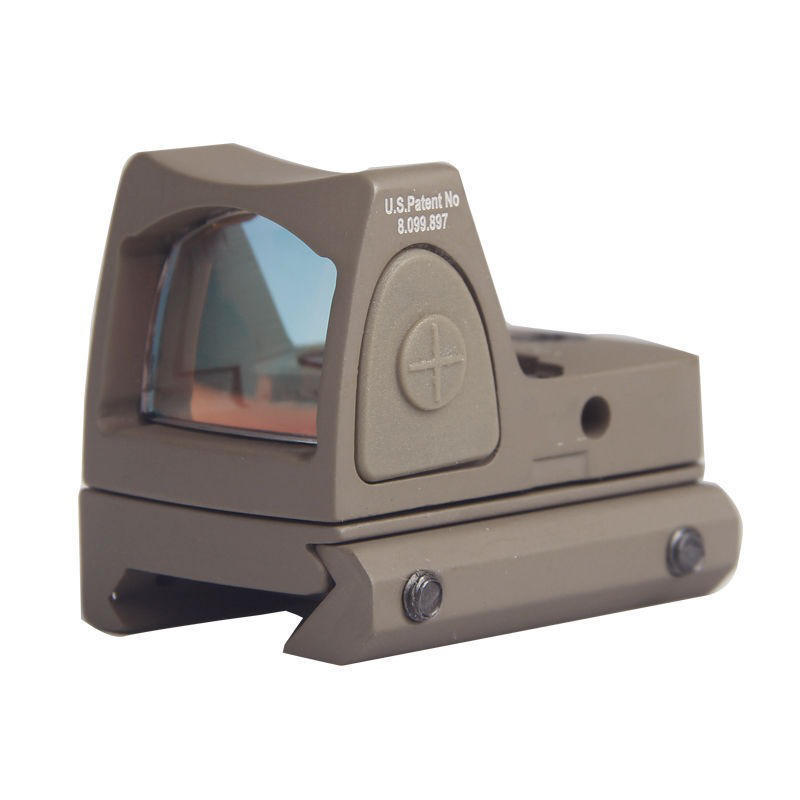 Red Dot Scope 3 MOA Micro Reflex Sights Adjustable LED Hard Anodized Brown