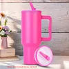 40Oz Tumbler Flip Straw Lid Replacement Spill Proof Cover for Stanley 40oz Mug