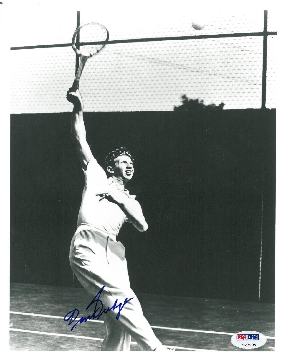 Don Budge Signed Authentic Autographed 8x10 Photo Poster painting (PSA/DNA) #T23909