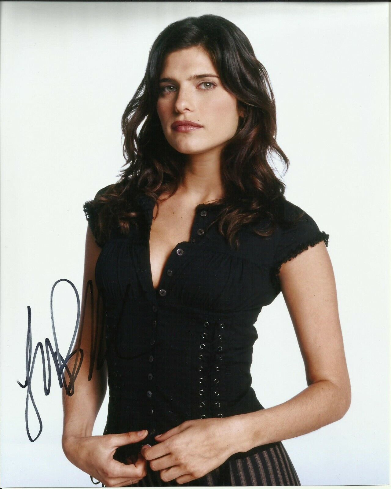 LAKE BELL SIGNED SEXY Photo Poster painting UACC REG 242 FILM AUTOGRAPHS (9)