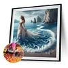 Magnifique Jupe Fille-Ronde Drill Diamond Painting-40*40CM