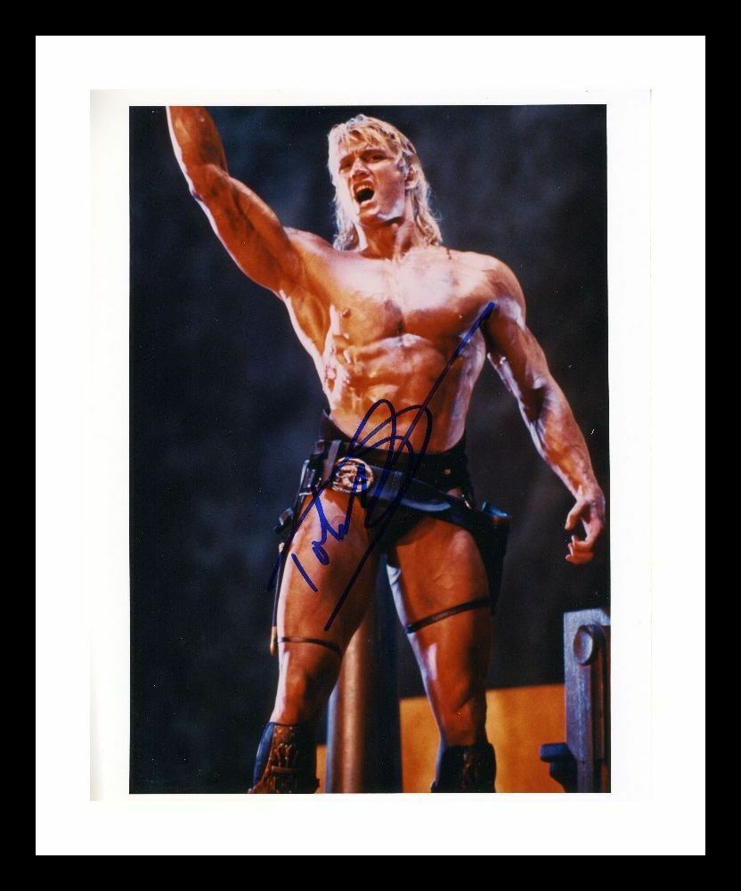 Dolph Lundgren Autograph Signed & Framed Photo Poster painting 1