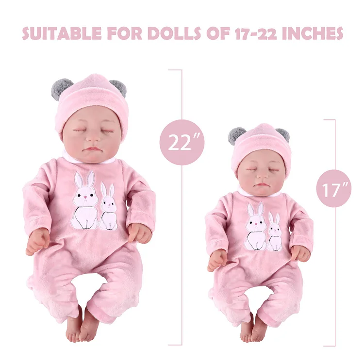 Babeside 17''- 20'' Baby Dolls Girls Reborn Baby Dolls Clothes
