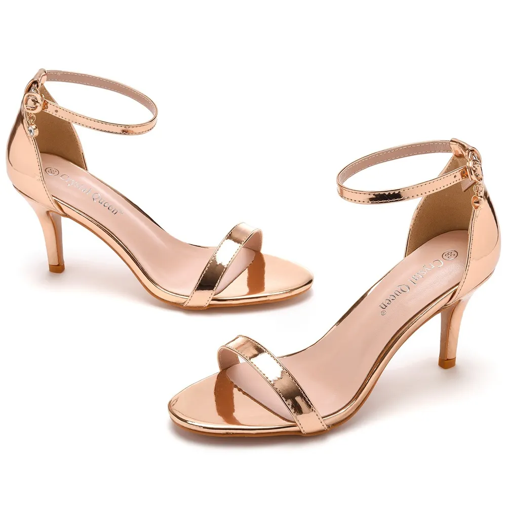 Breakj Breakj Cm Sexy Temperament With Light Mouth Fine High Heel Sandals White Thin Heel Buckle With White Sandals Size