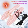 USB Heated Shoe Insoles Foot Warmer Film Winter Warm Insoles for Men and Women