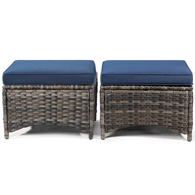 Joyside Outdoor Ottomans for Patio Set of 2