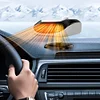 12V/24V Portable Car Heater 2 in 1 Heating Cooling Fan Window Defroster Demister