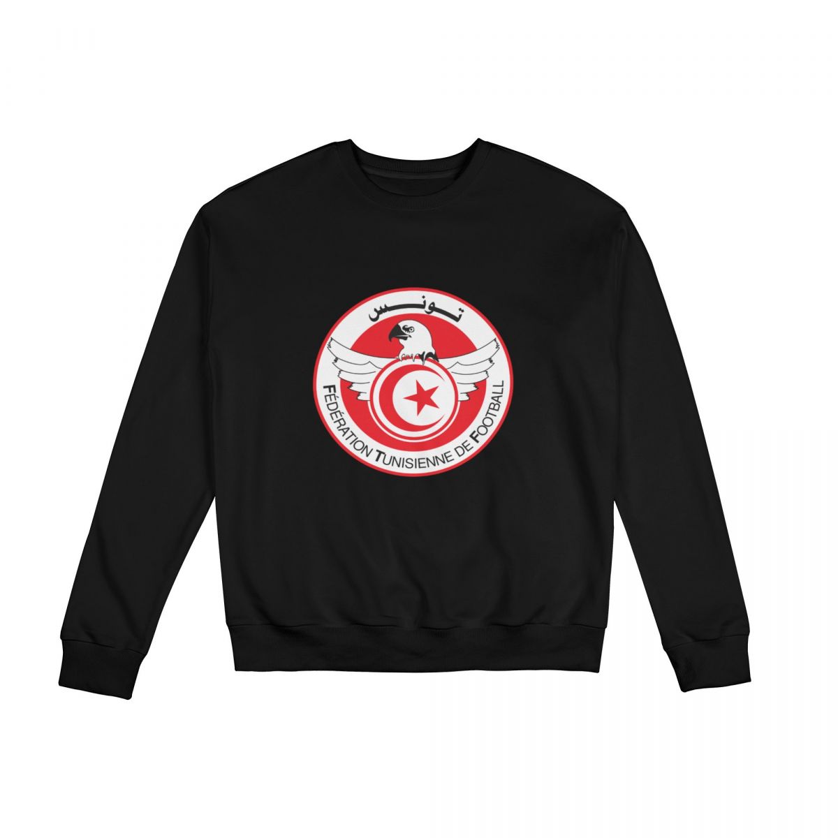 Tunisia National Football Team Crew Neck Sweatshirt