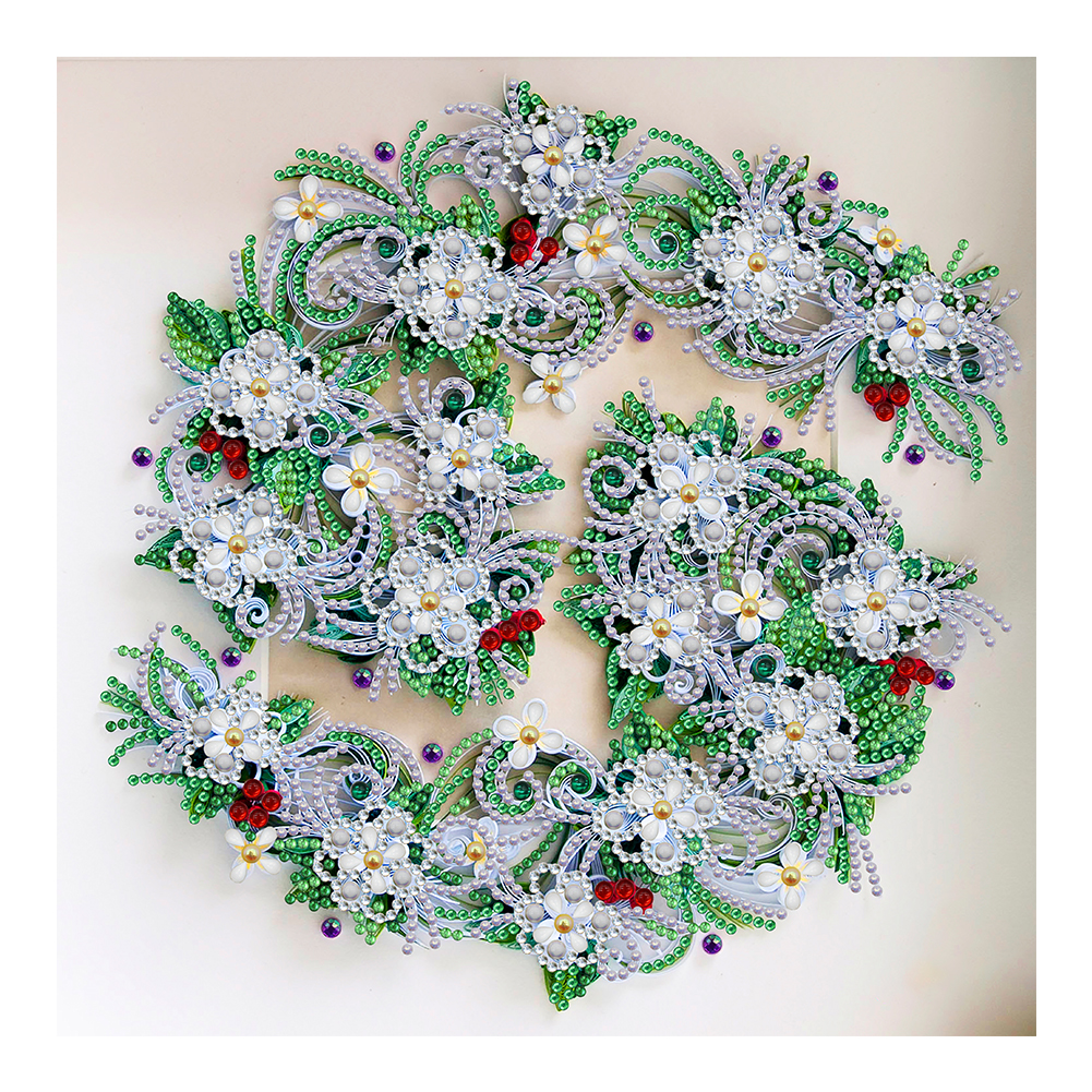 

Flower Quilling Paper - Special Shaped Diamond Painting - 30*30CM, 501 Original
