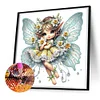 Daffodil Fairy Girl - Crystal Rhinestone Diamond Painting