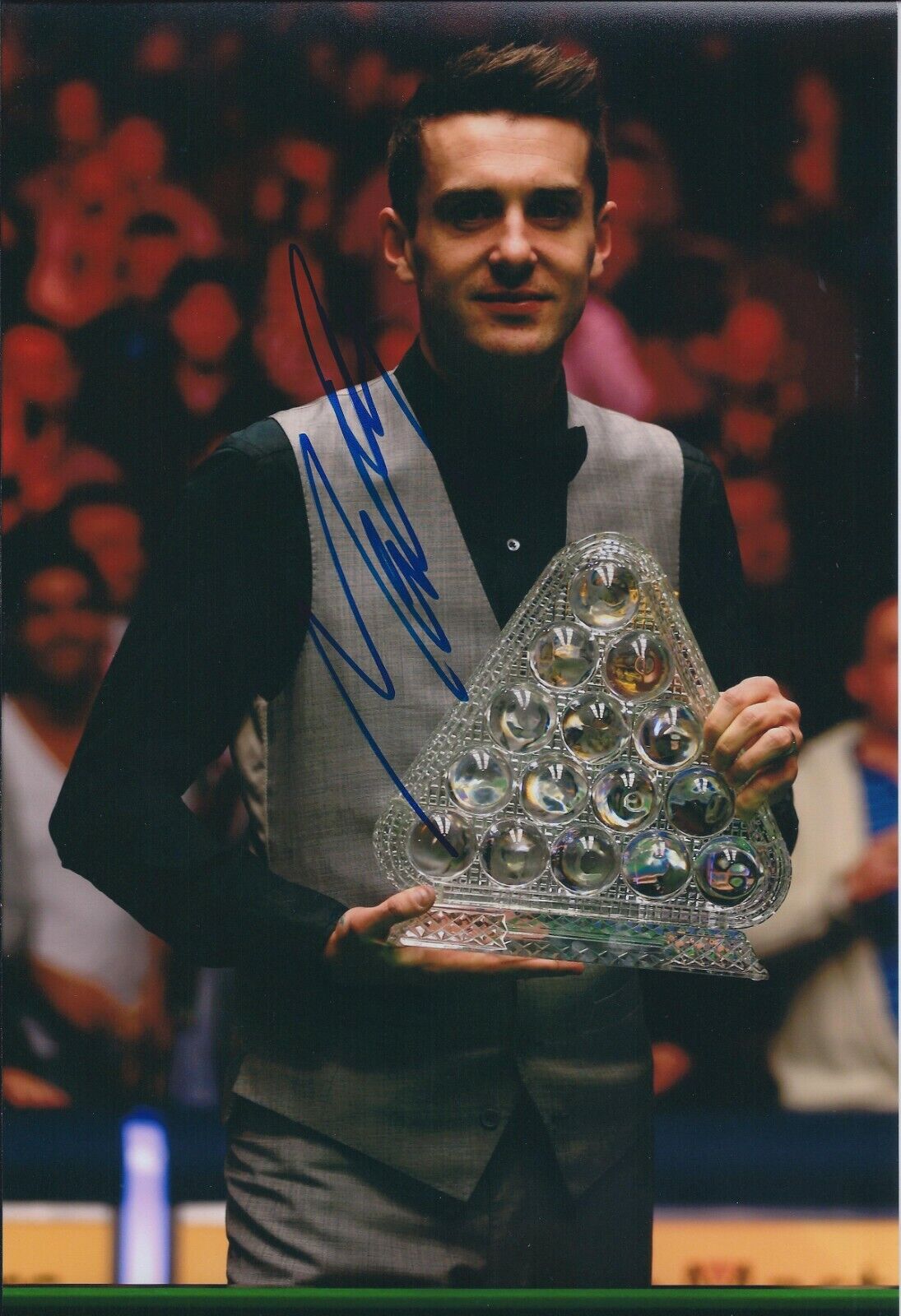 Mark SELBY SIGNED 12x8 Photo Poster painting Autograph COA AFTAL SHEFFIELD World Snooker RARE