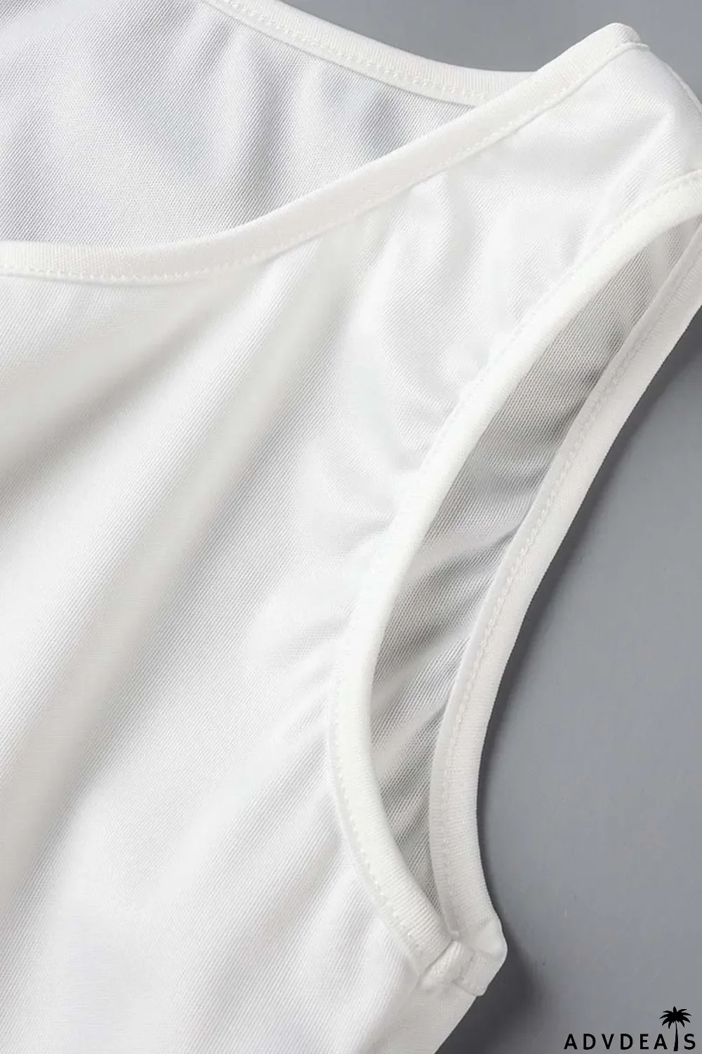 Khaki Casual Solid Basic O Neck Four Piece Set (With Sleeves)