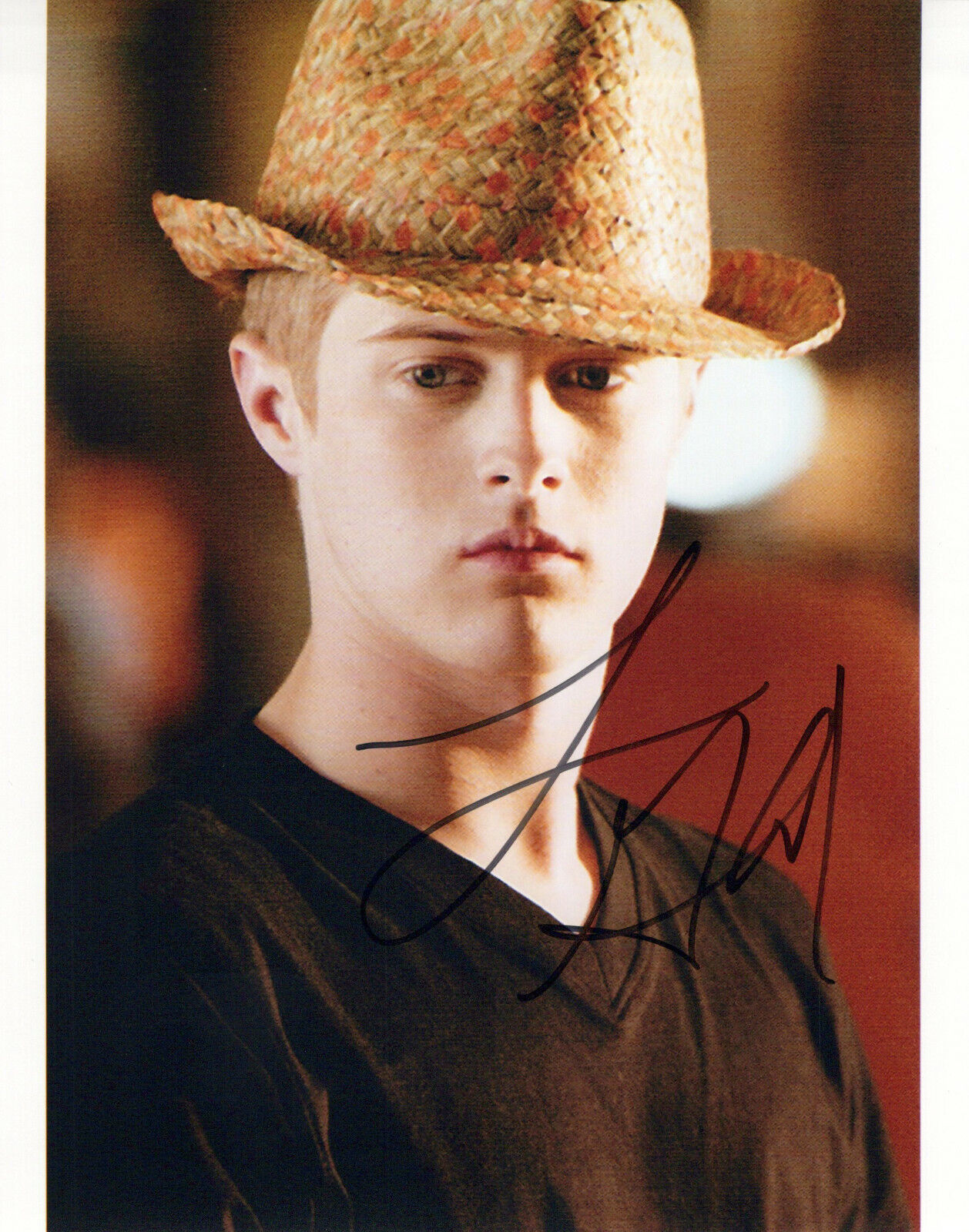 Lucas Grabeel head shot autographed Photo Poster painting signed 8x10 #5