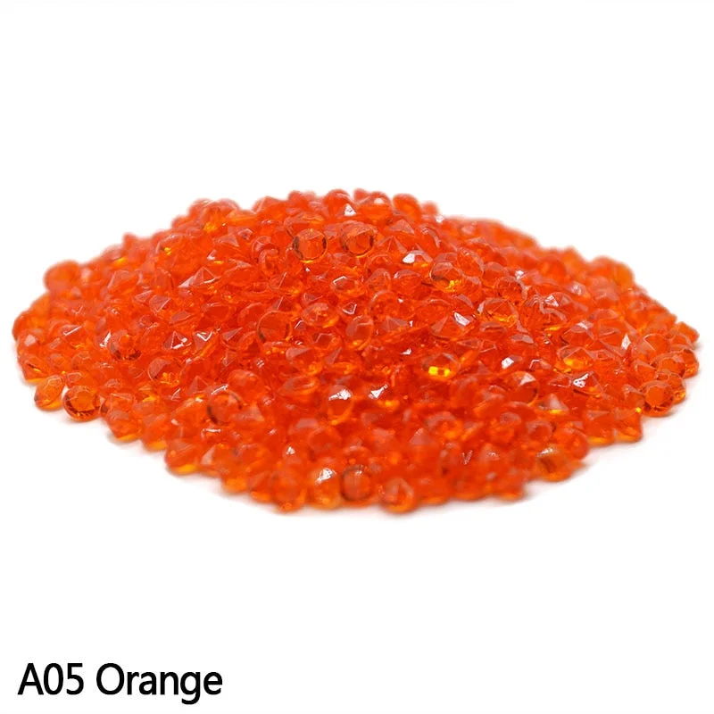 Wedding Decoration 1000PCS 4.5mm Crafts Crystal Confetti Table Scatters Clear Crystals Centerpiece Events Party Festive Supplies