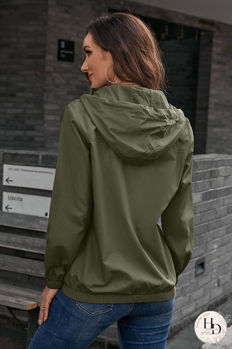 Button-Down Long Sleeve Sports Jacket