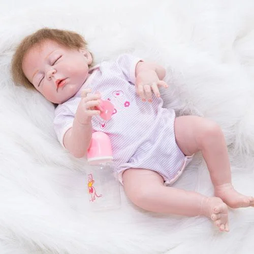 22" Sleeping Silva Reborn Baby Doll Girl - Reborn Shoppe