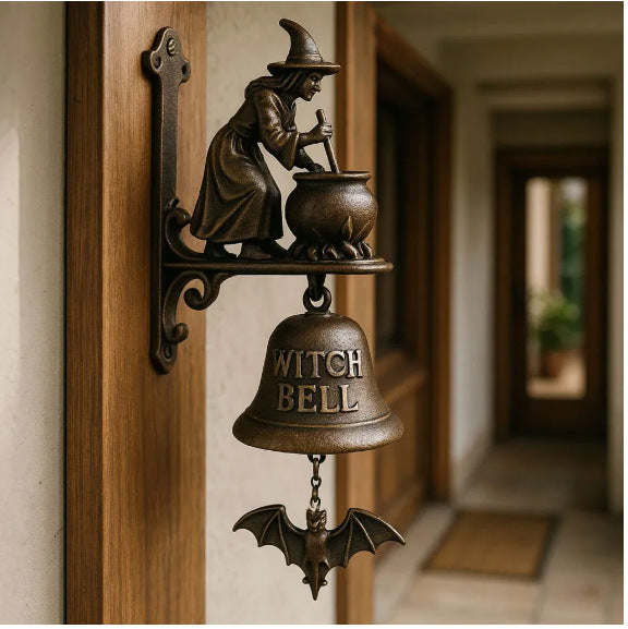 🧙witch animal dog welcome doorbell🔔