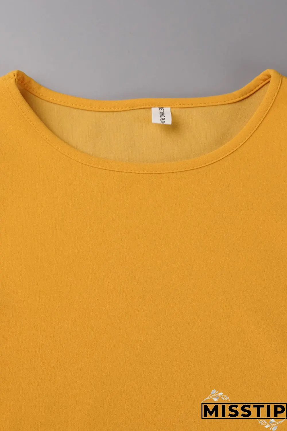 Orange Pink Casual Elegant Solid Bandage Patchwork O Neck Three Quarter Two Pieces