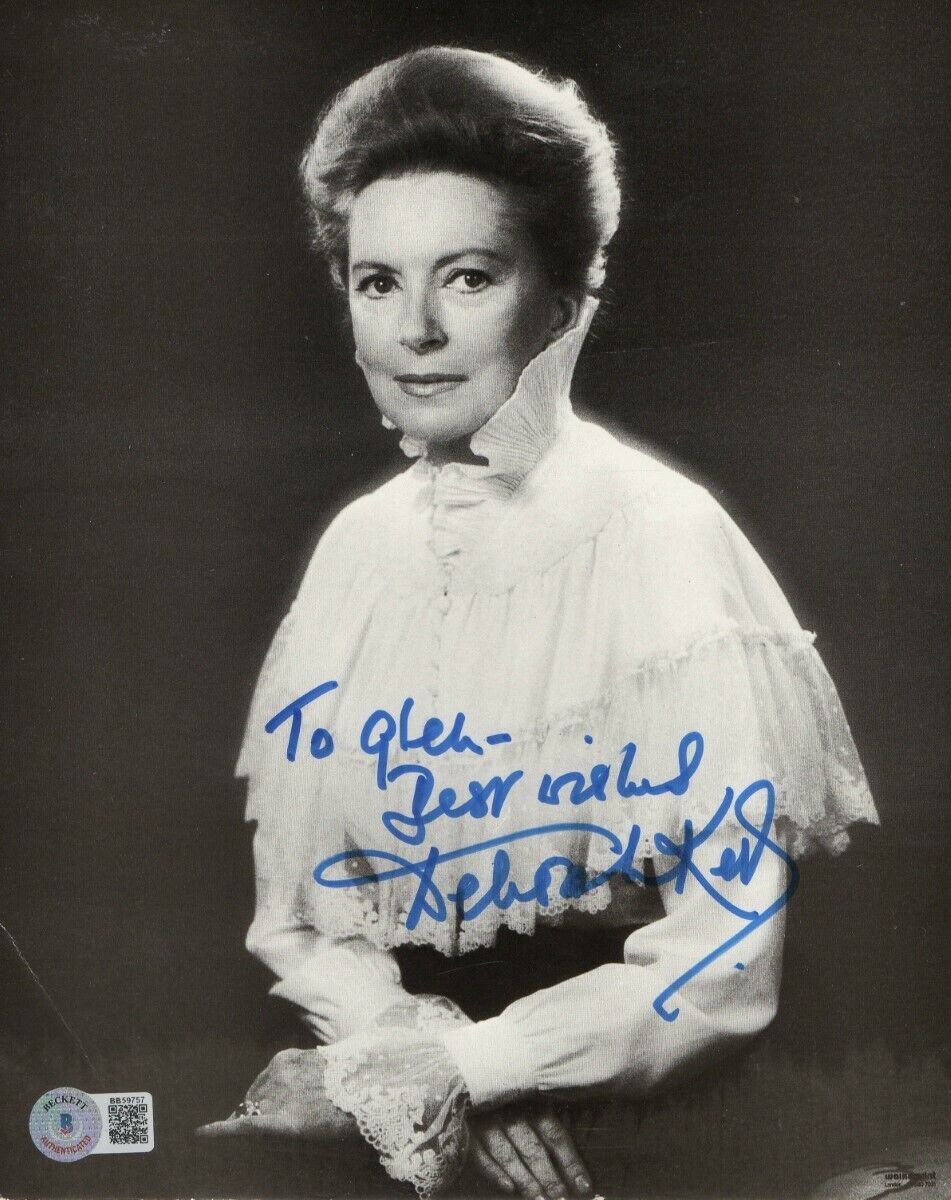 Debra Kerr Signed Autographed 8X10 Photo Poster painting The King and I BAS BB59757