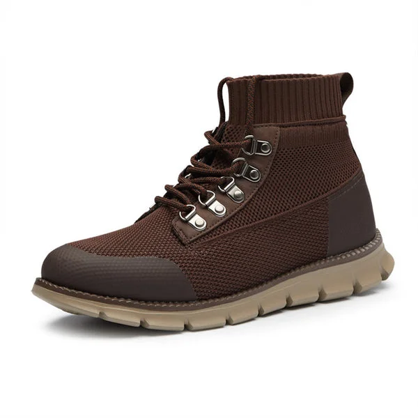 Men's Walking Punk Ankle Boots 
