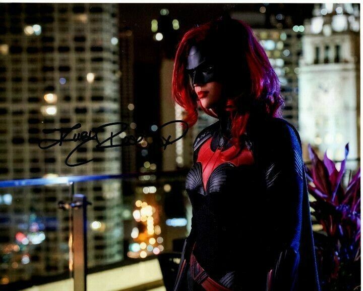 RUBY ROSE Signed Autographed BATWOMAN KATE KANE Photo Poster painting