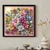 Flowers -Special Shaped Diamond Painting