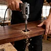4PCS Square Hole Drill Bits 6.4/8/9.5/10/12.7mm for Precise Woodworking