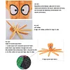 2Pcs Octopus Dog Toy No Stuffing Squeaky Plush Puzzle Toy Interactive Chew Toy