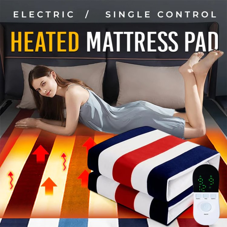 Hot sale🔥Electric Heated Mattress Pad Single Control