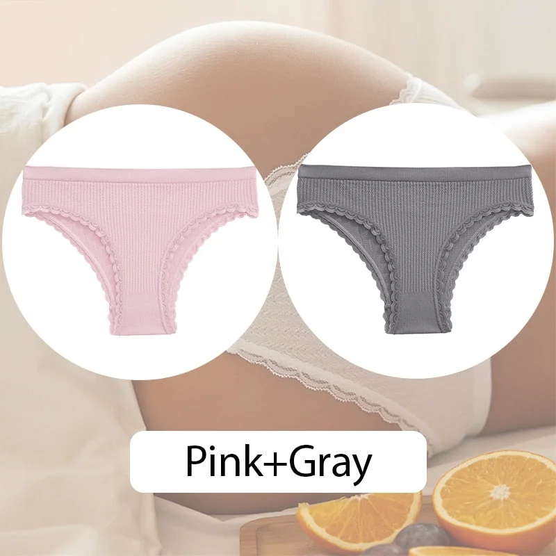 FINETOO Women Brazilian Panties Low Waist Underwear Ladies 3D Jacquard Underpants M-2XL Plus Size Panty Comfortable Lingerie New