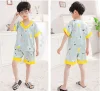 Kid Baby Girl Boy Shorts Cartoon Pajamas 2 Pcs