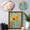 Diamond Painting-DIY Sparkling Special Shaped Pearl Drill Sunflowers(30x40cm)